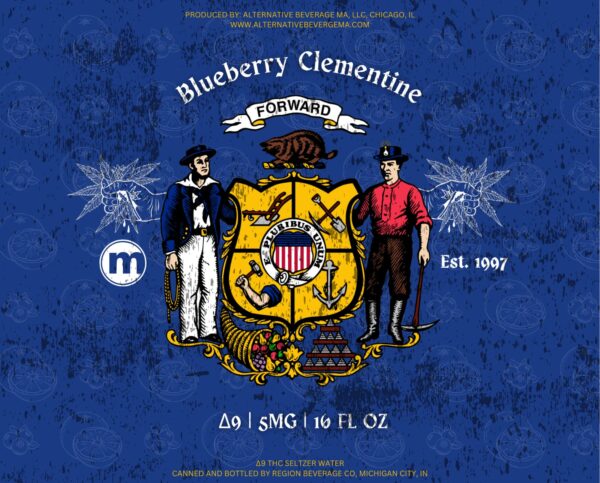 Blueberry Clementine Seltzer - Image 2