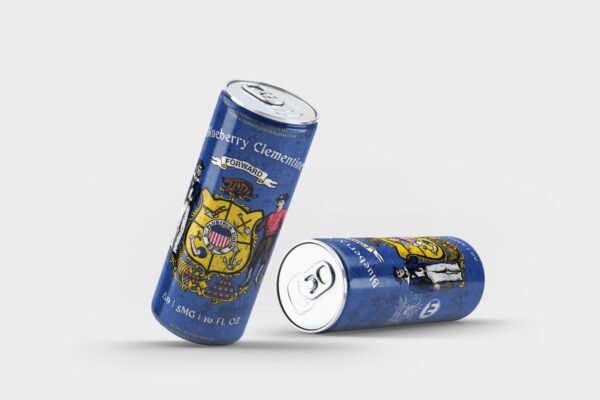 Blueberry Clementine Seltzer